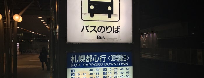新千歳空港 国内線バスのりば is one of 〈travel〉Hokkaido.