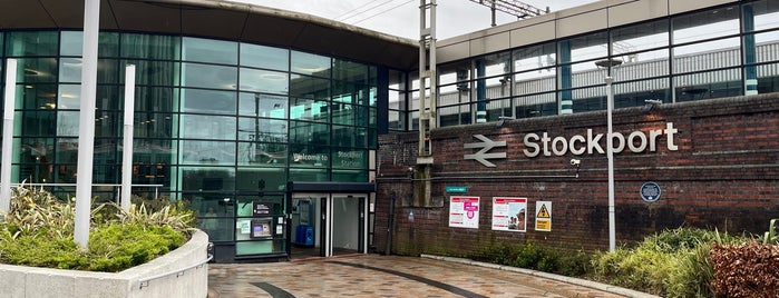 Stockport Railway Station (SPT) is one of United Kingdom, UK.