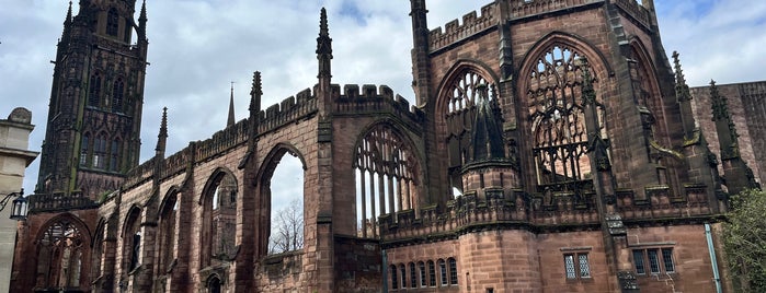 Coventry Cathedral is one of Warwick +.