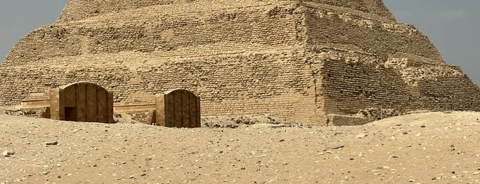 Saqqara Necropolis is one of Cairo.