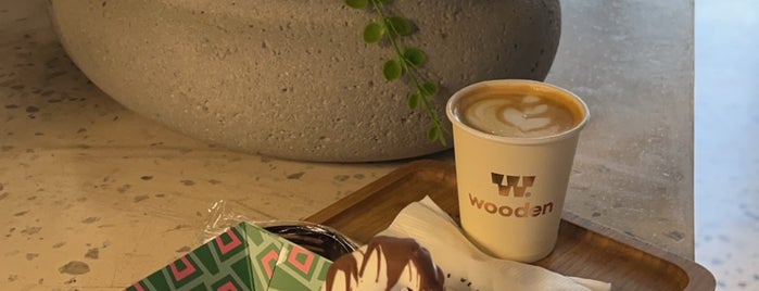 The Wooden coffee is one of Tempat yang Disimpan Osamah.