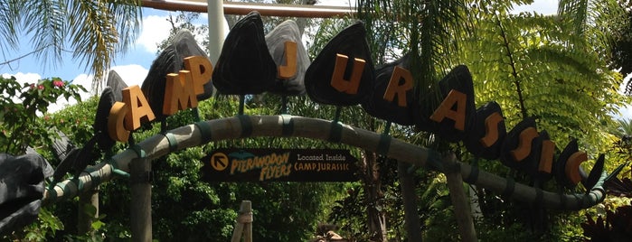 Camp Jurassic is one of Universal Studios.