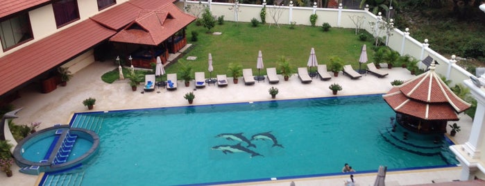 Regency Angkor Hotel is one of Lugares favoritos de Bang.