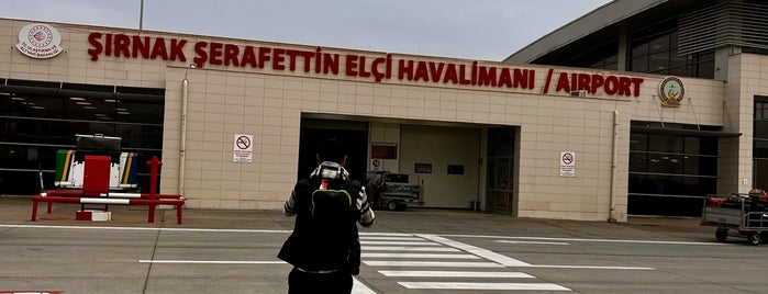 Şırnak Şerafettin Elçi Havalimanı (NKT) is one of K G'ın Beğendiği Mekanlar.