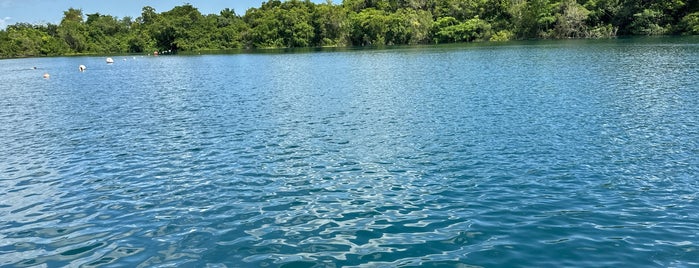 Cenote Azul is one of Vacaciones Bacalar.