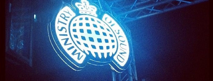 Ministry of Sound is one of Clubber's Guide to the Galaxy.