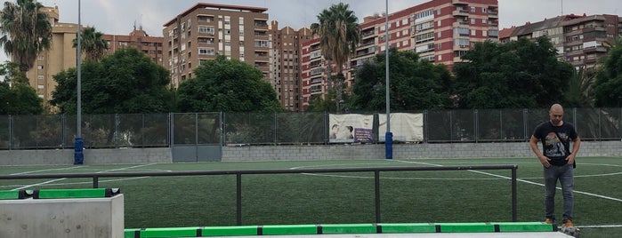 polideportivo benimaclet is one of Campos de Fútbol Base.