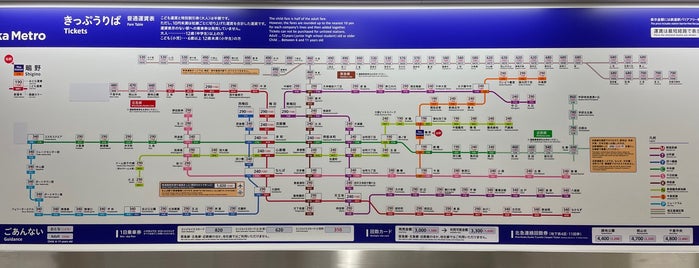 今里筋線 鴫野駅 (I19) is one of 大阪市営地下鉄 今里筋線.