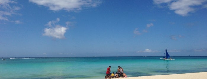 화이트비치 is one of Boracay, Philippines.