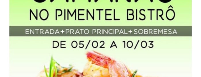 Pimentel Bistrô is one of Places to Go.
