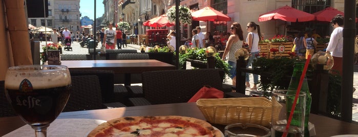 Basilico pizza & pasta is one of Lviv.