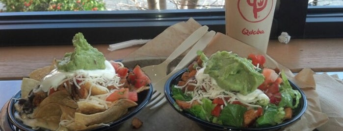 Qdoba Mexican Grill is one of Vegetarian SGF.