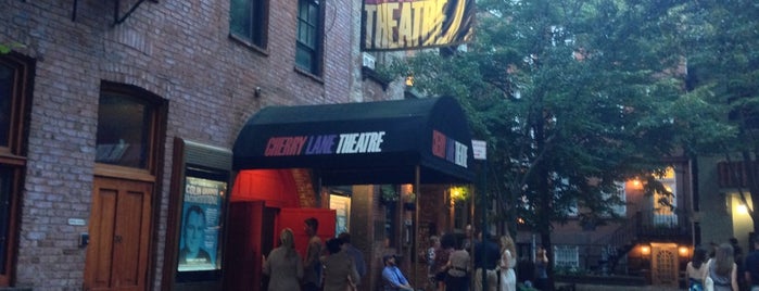 Cherry Lane Theatre is one of NYC.