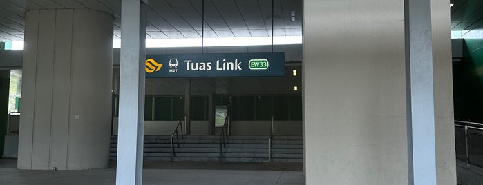 Tuas Link MRT Station (EW33) is one of 我們一起走過的.