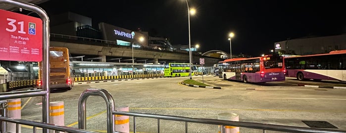 Tampines Bus Interchange is one of Table Tennis Training.