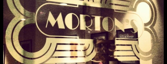 Morton's The Steakhouse is one of Atlanta Food Critic'in Kaydettiği Mekanlar.