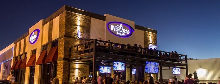 Overtime Bar & Grill is one of Tempat yang Disukai Martin.