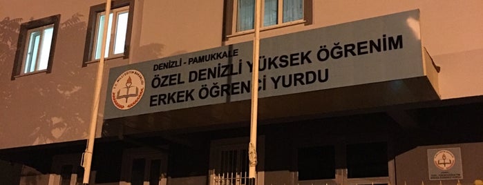 Denizli Özel Yükseköğretim Erkek Öğrenci Yurdu is one of Tempat yang Disukai Soner.
