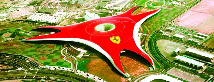 Ferrari World is one of Abu Dhabi Landmarks.