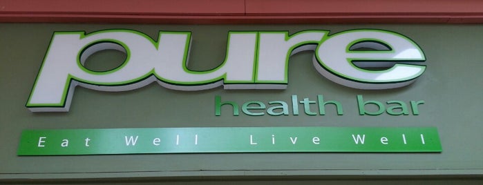 Pure Health Bar is one of Milton Restaurants.