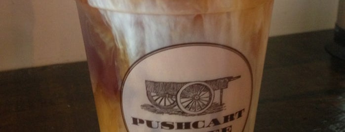 Pushcart Coffee is one of Tempat yang Disimpan Seth.
