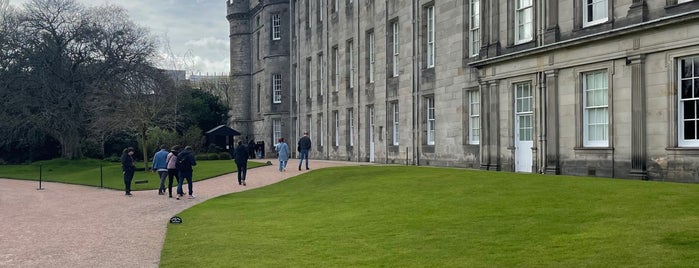 Palace of Holyroodhouse is one of Edinburgh.