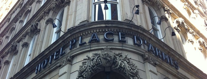 Le Place d'Armes Hôtel & Suites is one of The 15 Best Places for Concierge in Montreal.