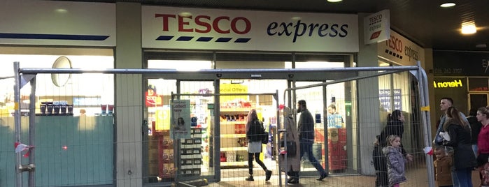 Tesco Express is one of places.