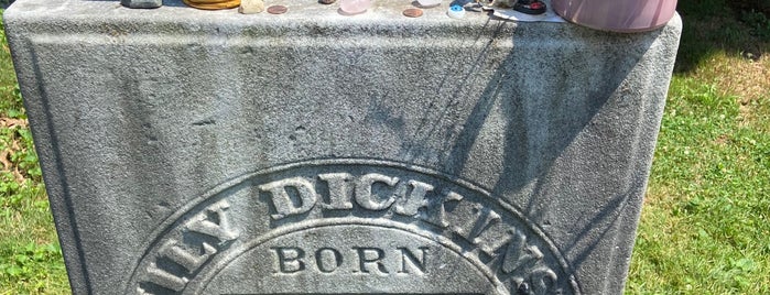 Emily Dickinson's Grave is one of Literary Road Trip.