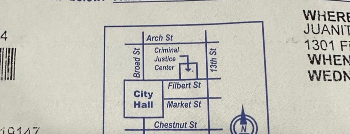 Stout Center for Criminal Justice is one of สถานที่ที่บันทึกไว้ของ Joe.