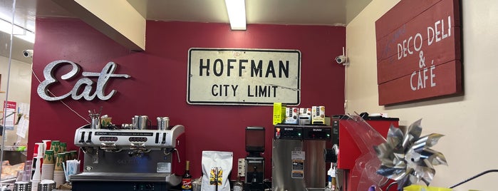 Hoffman's Deco Deli & Café is one of Amazing places.