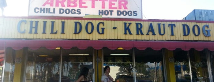 Arbetter's Hot Dogs is one of Lukas' South FL Food List!.