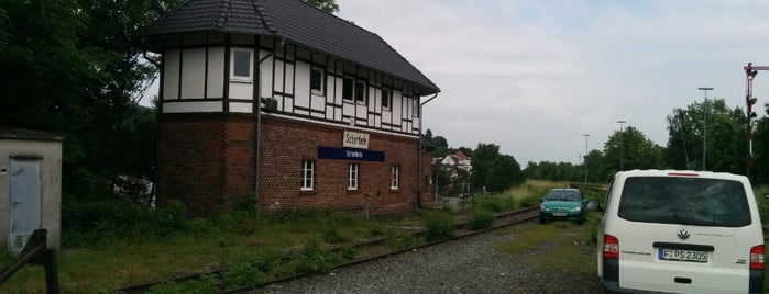 Bahnhof Scherfede is one of Bf's in Ostwestfahlen / Osnabrücker u. Münsterland.