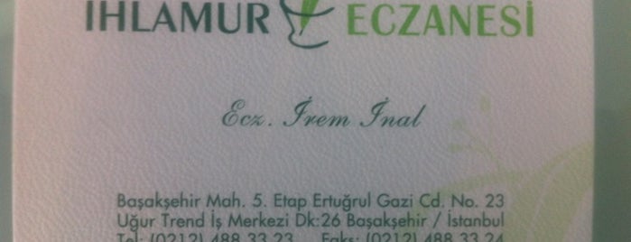 Ihlamur Eczanesi is one of Locais curtidos por İrem.