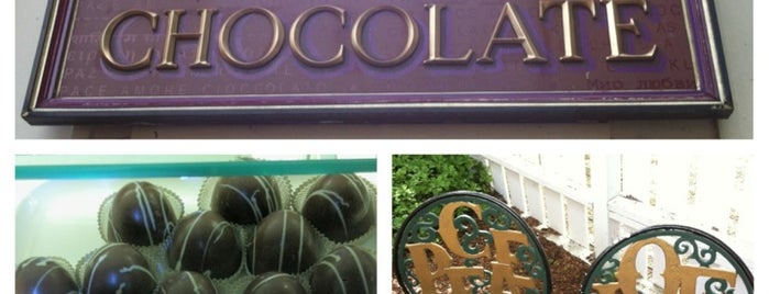 Peace Love and Chocolate is one of MA: Stockbridge.