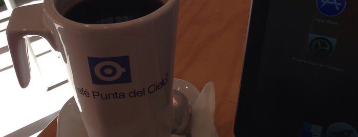 café punta del cielo is one of Locais curtidos por Diego.