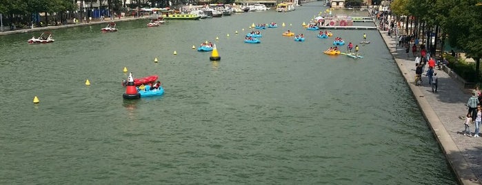 Canal de l'Ourcq is one of 19e arrondissement de Paris.