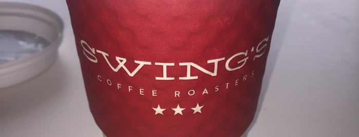 Swing's Coffee is one of Bars, Restaurants, Cafes near work.