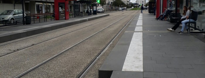 Station Beffroi Ⓐ is one of Tramway A de Tours.