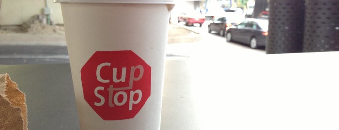 Cup Stop is one of Jorge 님이 저장한 장소.