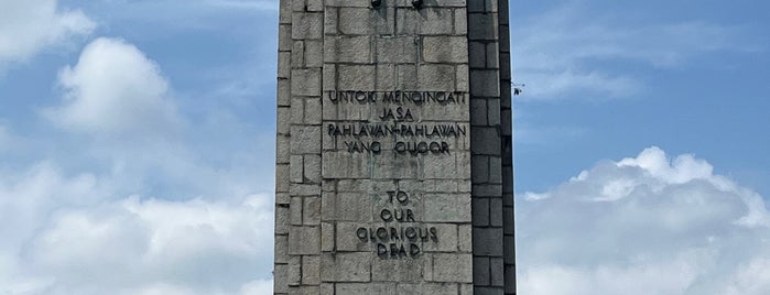 National Monument (Tugu Negara) is one of hmmm may B.