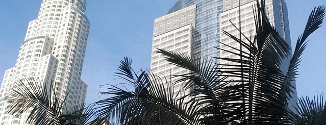 Pershing Square is one of Where to Find Free WiFi in LA.