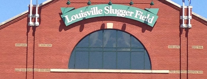 Louisville Slugger Field is one of Kentucky Derby Festival.