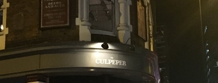 The Culpeper is one of Lugares favoritos de Michael.
