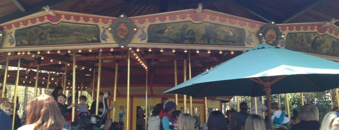 Endangered Species Carousel is one of Tempat yang Disukai Lizzie.