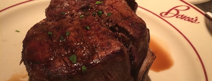 Bone's is one of America's 40 Best Steakhouses.