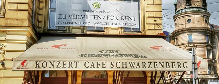 Cafe Schwarzenberg is one of Vienna.
