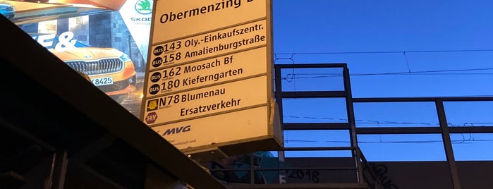 H Obermenzing Bahnhof is one of Bushaltestellen München (Ne - Sk).