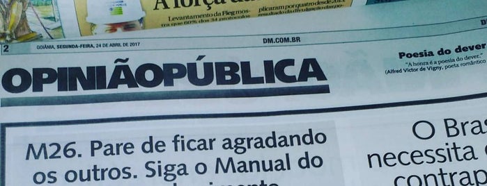 Diário da Manhã is one of Veículos de Comunicação Goiânia.