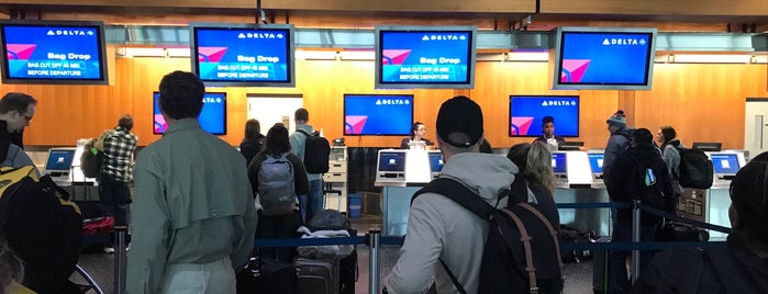 Delta Air Lines Ticket Counter is one of 포인트리스트.